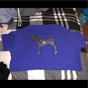 Bling Boyfriend T-shirt by PINK